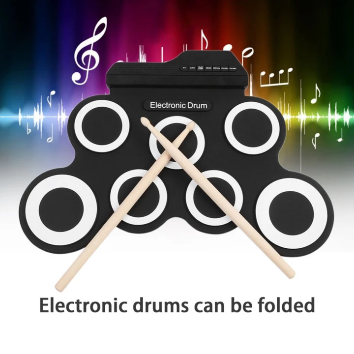 Foldable Electronic Drum Set