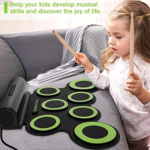 Foldable Electronic Drum Set