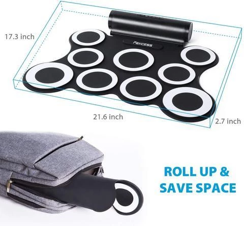 Foldable Electronic Drum Set