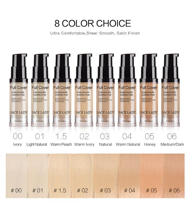 Amazing Waterproof Concealer & Foundation beachysalt Light Natural