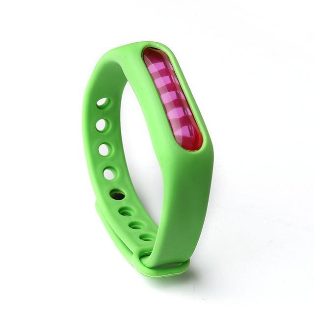 Mosquito Repellent Bracelets Bug & Insects Protections Bands beachysalt Light green