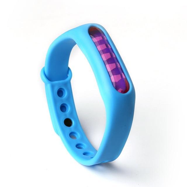 Mosquito Repellent Bracelets Bug & Insects Protections Bands beachysalt Sky blue