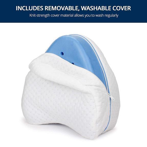 Orthopedic Leg Pillow With Memory Foam beachysalt
