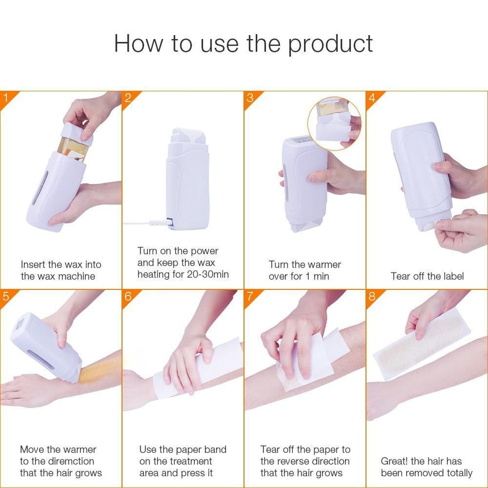 Roll-On Wax Heater beachysalt