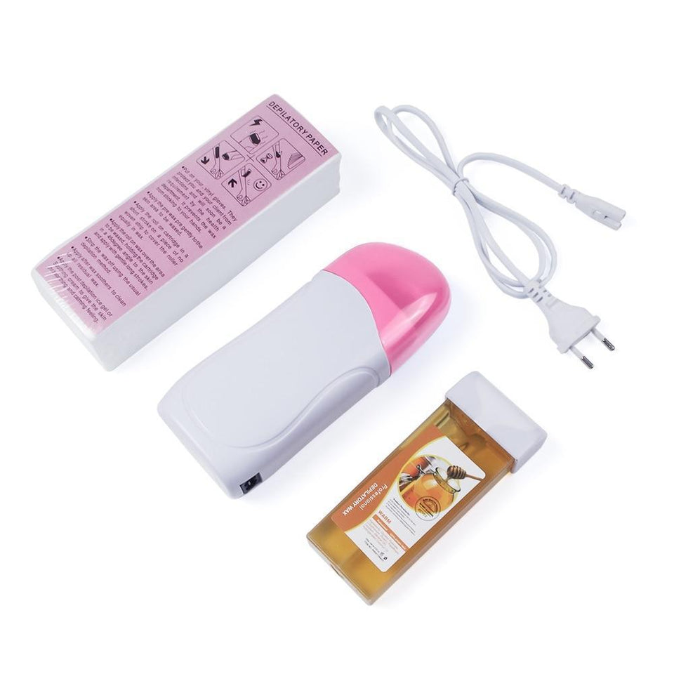 Roll-On Wax Heater beachysalt Honey US Plug