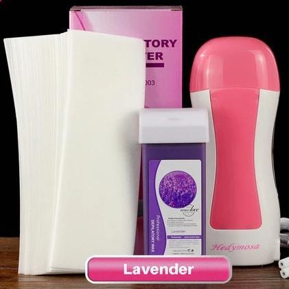 Roll-On Wax Heater beachysalt Lavender US Plug