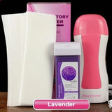 Roll-On Wax Heater beachysalt Lavender US Plug