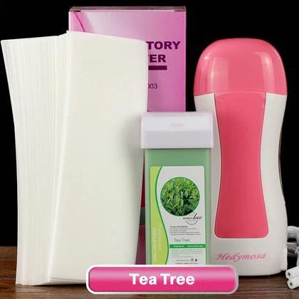 Roll-On Wax Heater beachysalt Tea Tree US Plug