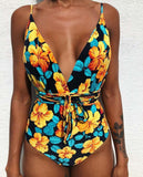 Floral Print Multiway Swimsuit beachysalt 