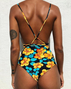 Floral Print Multiway Swimsuit beachysalt 