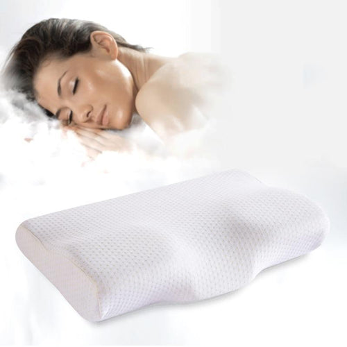 Orthopedic Cervical Sleeping Pillow With Memory Foam beachysalt 
