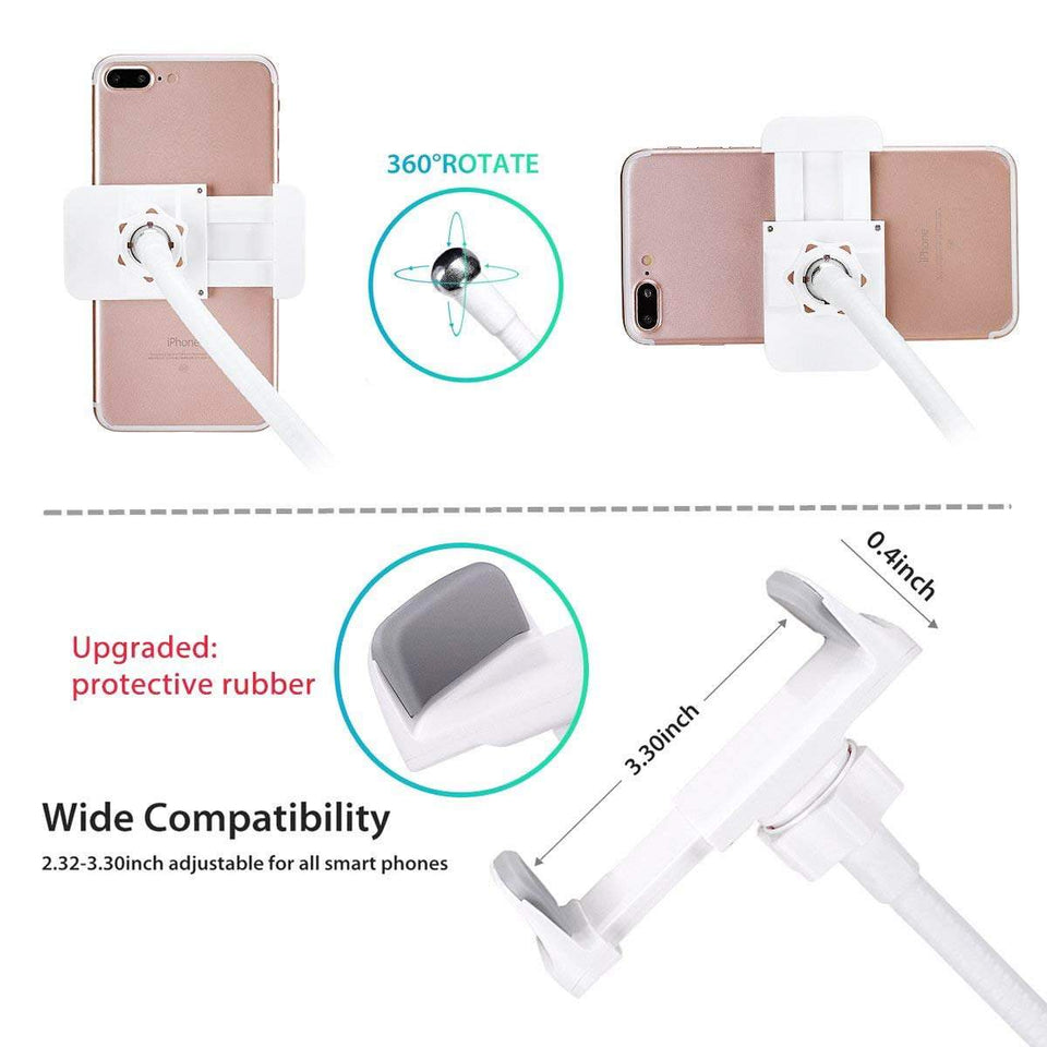 Lux™️ Selfie Led Light With Phone Holder