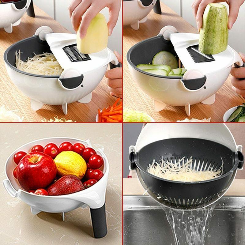 Multifunctional Rotate Vegetable Cutter